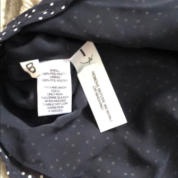 Work polka dot navy top - Picture 4 of 4